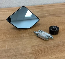 Driven Racing Halo Bar End Mirror, In Black For The Left Side. DHBML-BK