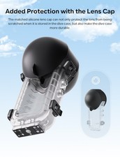 For Insta360 X4 Camera 50M Diving Underwater Housing Shell w/Storage Bag Kit
