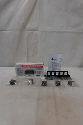 OnQ Legrand CAT5E 5-Port Network Interface Module 364407-01