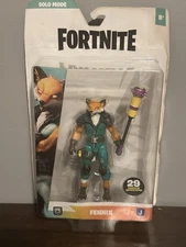 Fortnite Fennix 4" Action Figure 2021 MIP Fox Epic Games Video Jazwares