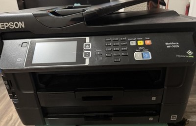 Epson WorkForce WF-7620 Wireless All-in-One Inkjet Printer - READ