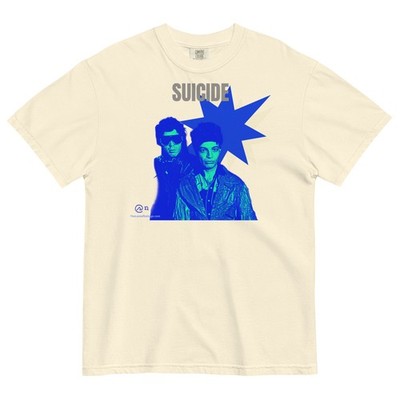 Suicide - Alan Vega - unisex garment-dyed heavyweight T
