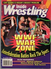 INSIDE WRESTLING NOVEMBER 1997 CURT HENNIG HULK HOGAN JERRY LAWLER AHMED JOHNSON