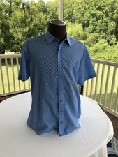 Nick Graham Everywhere Stretch Modern Fit Everywhere Shirt Mens XL Short Sleeve