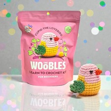 The Woobles Beginner Crochet Kit  Cupid the Lovebird