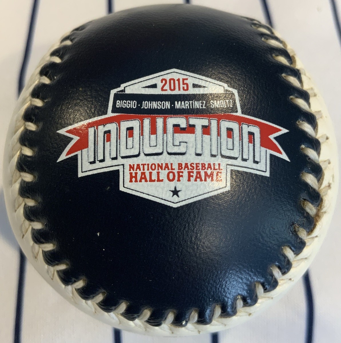 &TEAM KROSS ニコラス　サインボール Craig Biggio Houston Astros Cooperstown Baseball HOF Induction '15