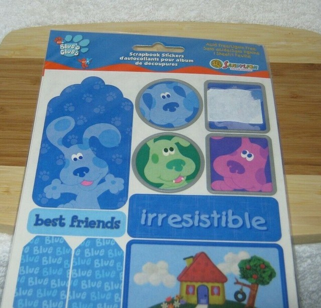 Sandylion Stickers Blues Clues New Package eBay