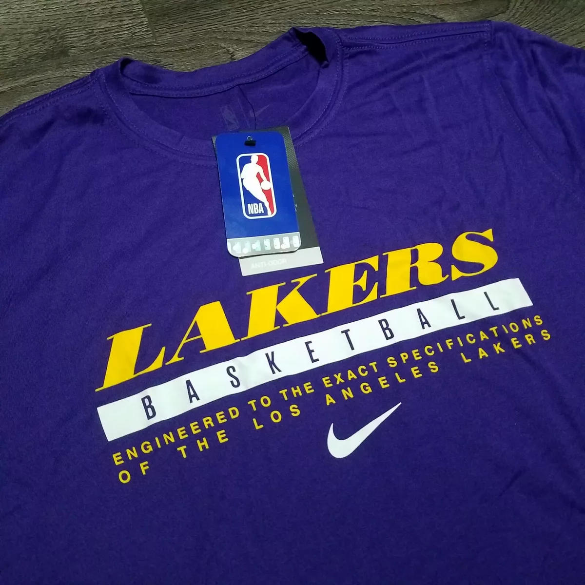 la lakers warm up shirt