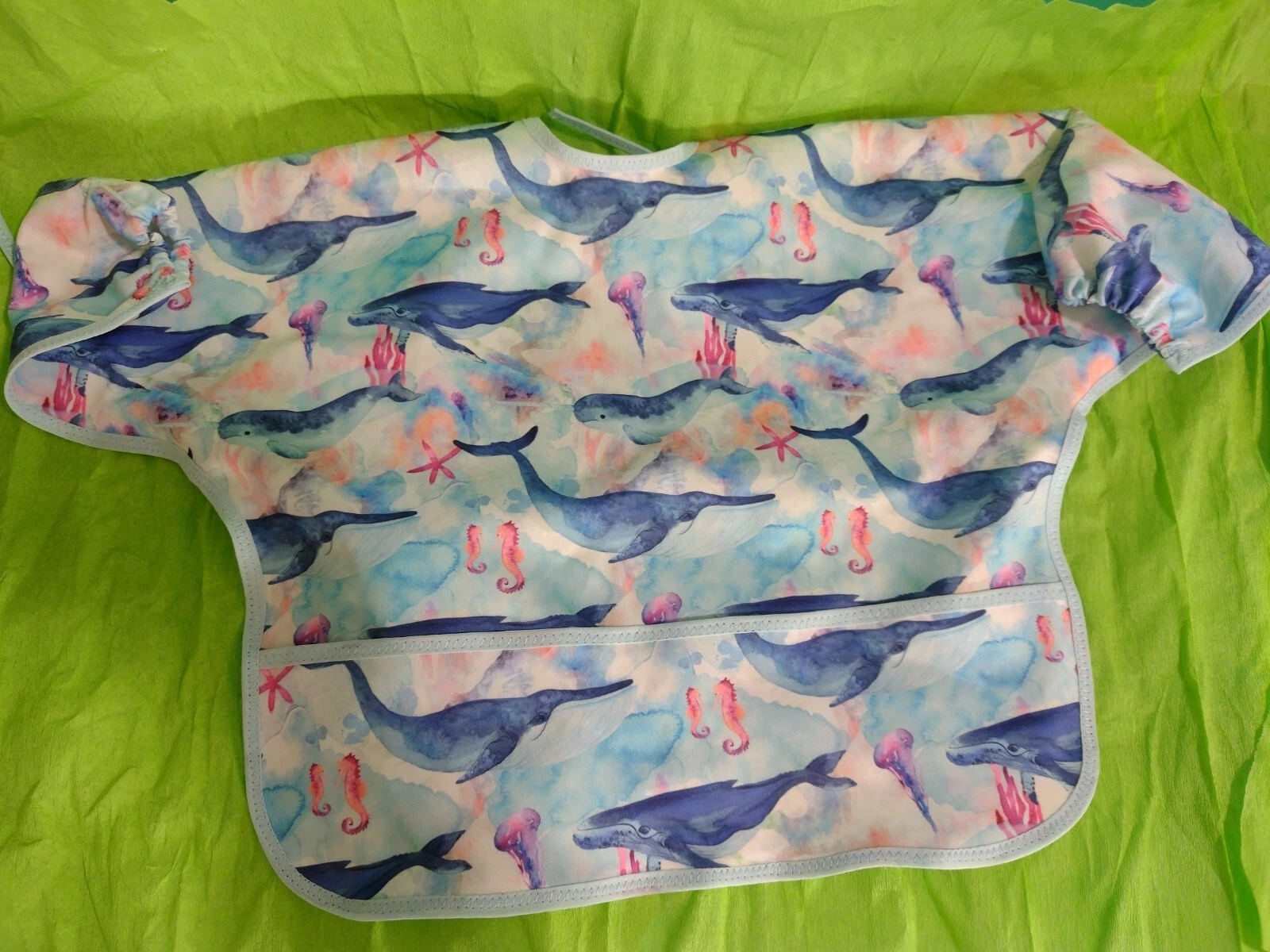 Handmade Baby Bib And Wet Bag