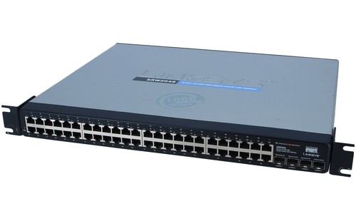 Cisco - SRW2048 - 48 ports 10/100/1000 + 4 mini commutateurs Gigabit partagés - Photo 2/3