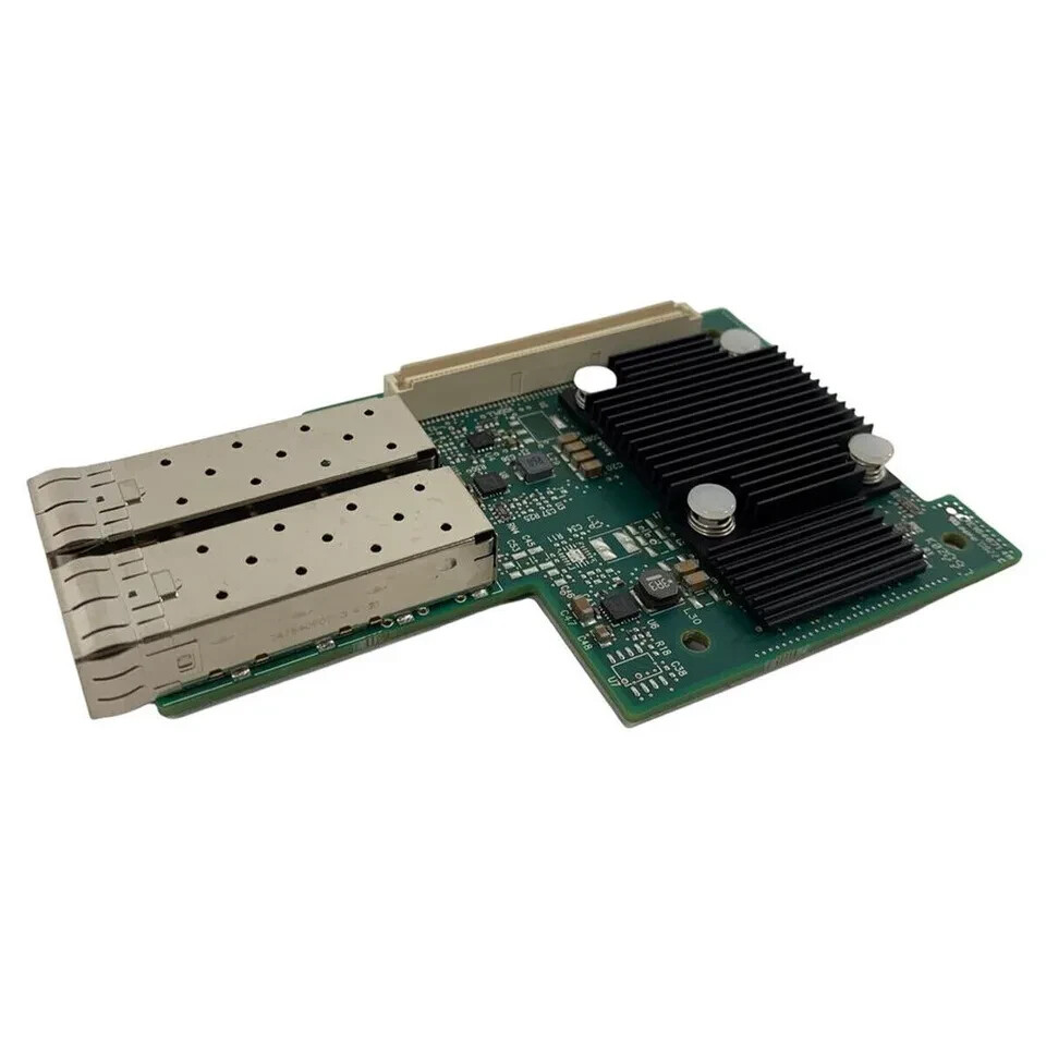 Dell Mellanox ConnectX-4 Lx CX4421A 2-Port 25GbE SFP28 Mezzanine Card ...