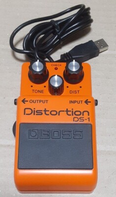 BOSS DS-1 Compact Mouse エフェクター型マウス BOSS Compact Effect Pedal PC USB Mouse DS-1 Distortion Model
