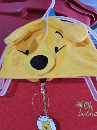 Pajamas PJs Costume Halloween Winnie The Pooh With Hood. SIZE 2X 18w-20w - Picture 6 of 6