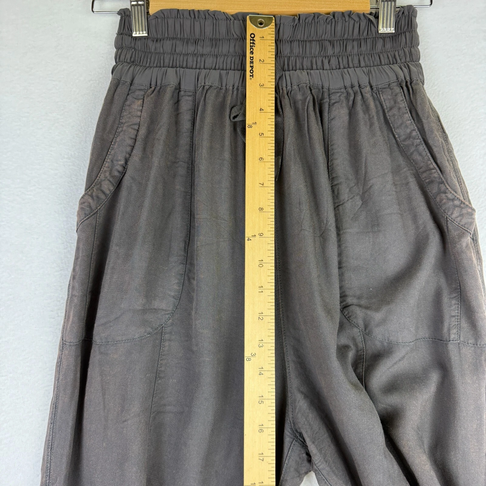 free-people-movement halfzies heram ankle capri orange pants