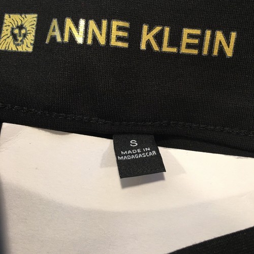 Anne Klein New Women's Size Small Black Midweight Tummy Control Ponte Pant - Picture 3 of 6