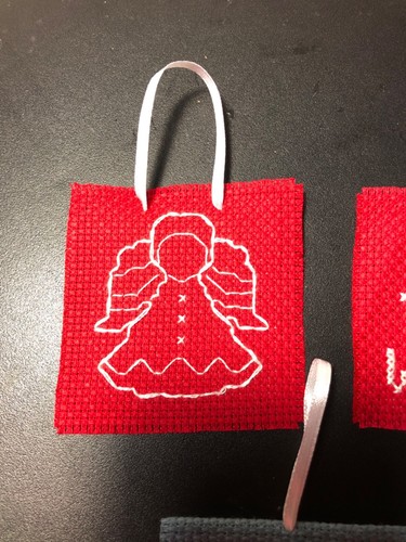 Cross Stitch Christmas Ornaments New, Completed, Finished - Picture 6 of 8
