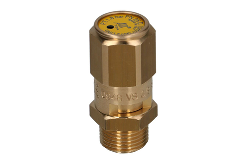 Boiler Safety Valve ø 3/8"M 1.8bar Boiler Pressure Release CEMI, PAVONI 1.8 bar - Picture 3 of 3