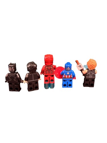 LEGO Super Heroes Avengers Iron Man Mark 43 sh167 Thor sh502 Banner sh408 2 more - Picture 3 of 4