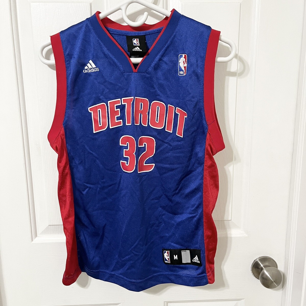 希少！ NBA PISTONS リチャード・ハミルトン ★ピストンズ ユニホーム Youth Mitchell & Ness Richard Hamilton White Detroit Pistons
