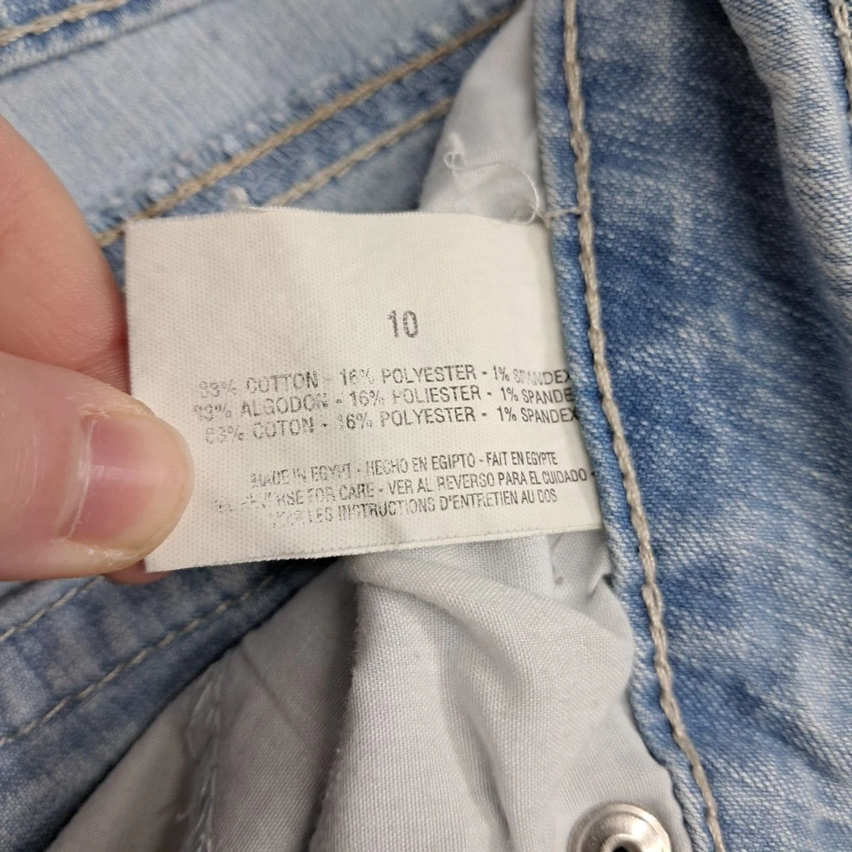 Bandolinobl Women's Capri Jeans Light Wash Blue Size 10 - Image 4 of 4