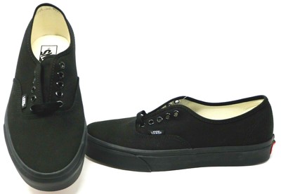 full black vans cheap