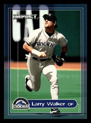 Larry Walker 2000 Fleer Impact #83 HOF Colorado Rockies NM-MINT | eBay