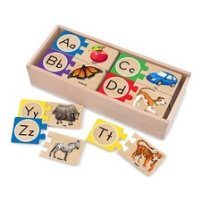 Melissa  Doug Self-Correcting Letter Puzzles