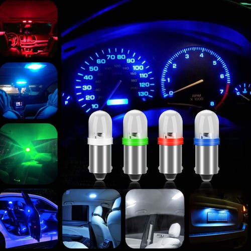 10X BA9S 1815 1445 1895 1816 LED Car Interior Dash Instrument Panel Light Bulbs - Afbeelding 1 van 20