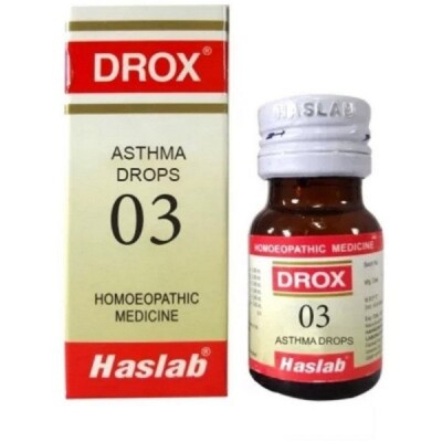 Haslab Homoeopathic Drox 3 Asthma Drops