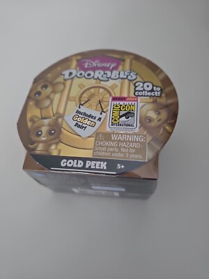2024 SDCC UCC Distributing Disney Doorables GOLD PEEK Collection Sealed