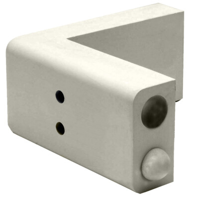 Dock Edge DocKorner Premium Foam Profile Large 9'' Corner - Putty, Boat Bumper