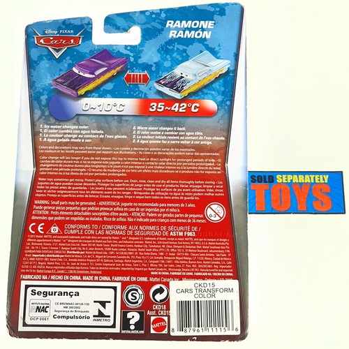 Disney Cars RAMONE Color Changers 2 in 1 Mattel CKD15 EXTREMELY RARE - 第 3/3 張圖片
