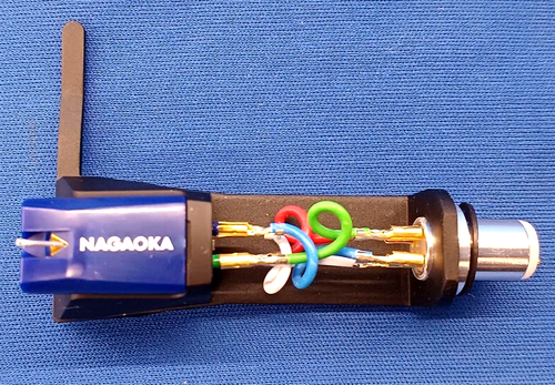 NAGAOKA JT-80LB / HSAL-01 Moving Magnet Type (MM Type) Cartridge & Headshell - Picture 2 of 20