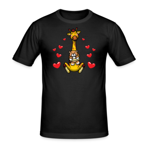 Giraffe T-Shirt Kawaii Plüschtier Mädchen Jungen Geschenk - Bild 1 von 3