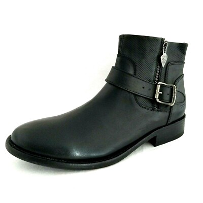 Mark Nason Black Leather Ankle Boots Mark Nason Men main image 2