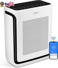 LEVOIT Air Purifiers for Home Large Room Up to 1800 Ft² in 1 Hr with Washable Fi