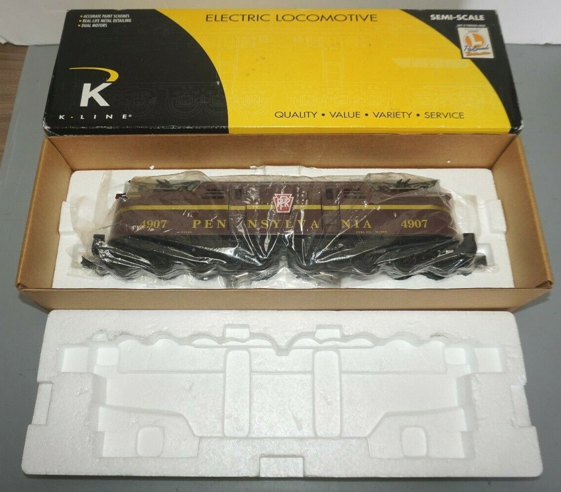 K-LINE K2780-4907 PRR GG1 TUSCAN SINGLE STRIPE - LIONEL