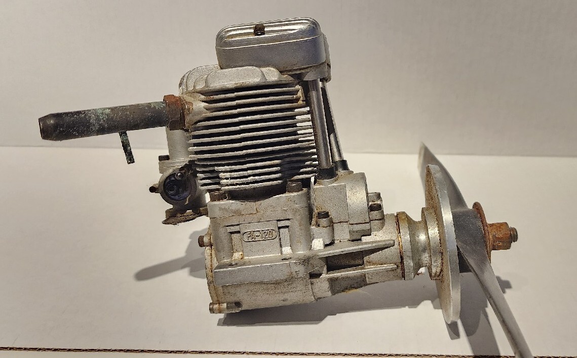 SAITO 4ストロークエンジン　FA-120（DP） SAITO FA-120 4-Stroke Engine | eBay