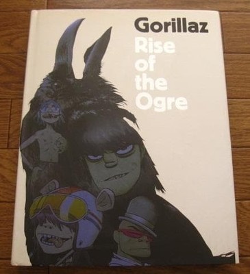 Gorillaz Rise of the Ogre Signed by Jamie Hewlett Cass Browne Hardcover Book