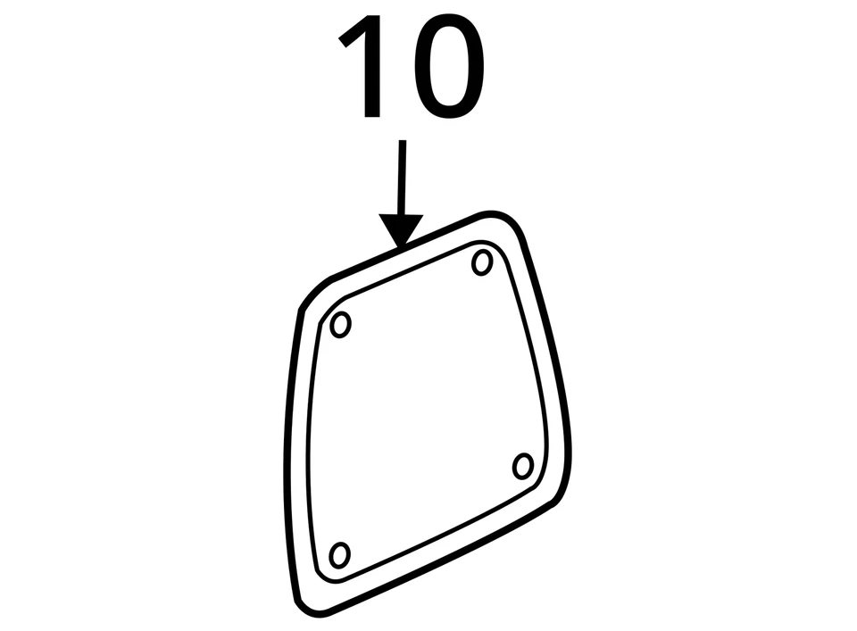 SE ADAPTA A PANEL AZTEK BUICK PONTIAC RENDEZVOUS 2001-2003 88895006 - NUEVO FABRICANTE DE EQUIPOS ORIGINALES 88895006 Foto 3 de 3