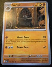 Carkol 119/217 Common Mega Evolution: Ascended Heroes Pokemon TCG