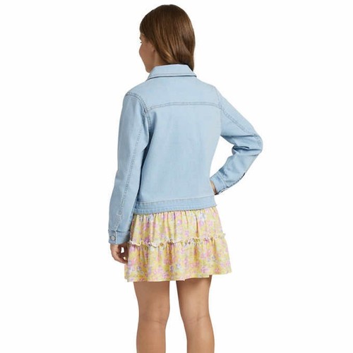 BCBG Youth Dress & Denim Jacket Set - Picture 3 of 11