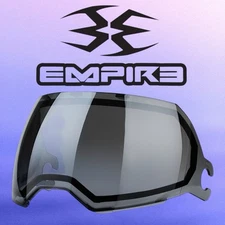 Empire EVS Paintball Goggle Mask Thermal Lens : Silver Fade