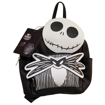 Disney Jack Skellington Backpack Carry-All Travel Bag Small 10''