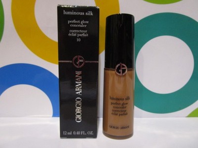 GIORGIO ARMANI ~ LUMINOUS SILK PERFECT GLOW CONCEALER ~ # 10 ~ 0.40 OZ