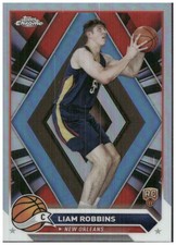 2023-24 Topps Chrome #174 Liam Robbins Refractors