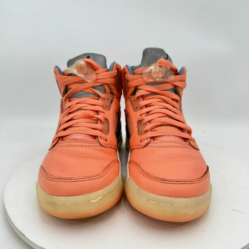 Nike Air Jordan 5 DJ Khaled Men Size 5.5 Women 7 DV4982-641 Crimson Bliss Shoes - Image 2 of 4