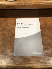 Texas Instruments TI-84 Plus  Plus Silver Edition Getting Started Guide 2010