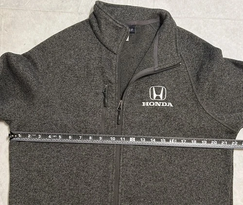 Honda Cars Motor Full Zip Fleece Jacket Coat Men’s M Employee image 6