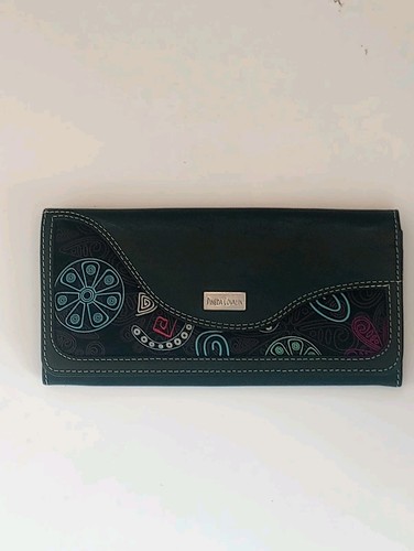 Pineda Covalin Mexico Black, Aquas & Blues Wallet